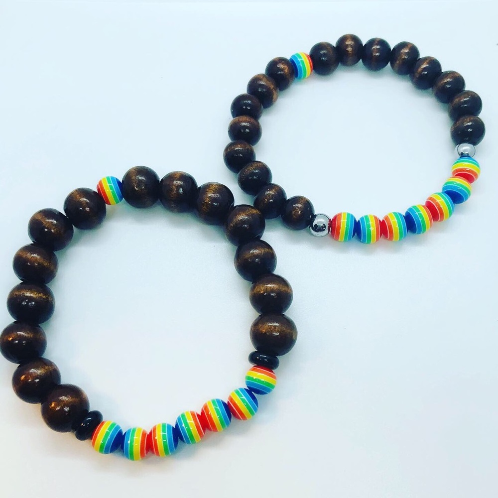 Pride bracelets